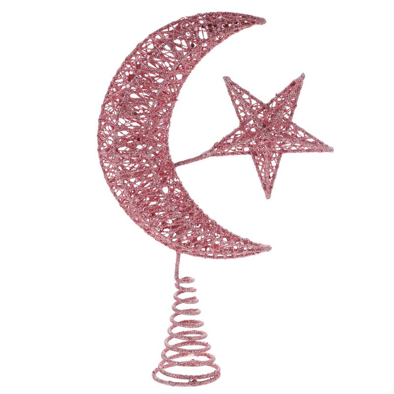 

Christmas Decorations Star Moon Tree Topper Festival Holiday Ornament Xmas Decoration