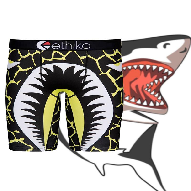 

Underpants Ethika Mens Underwear Boxer Camouflage Designer Quick Drying Soft And Breathable Printed Briefs, Black;white