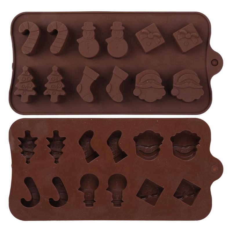 

Baking Moulds Silicone Chocolate Cake Molds DIY Fruit Ice Jelly Candy Gadgets Decoration Kitchen Accessories