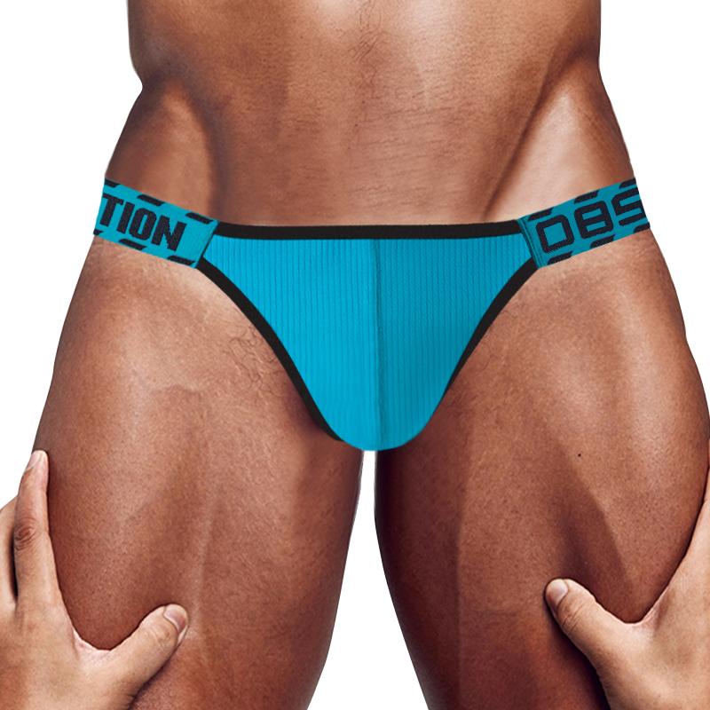 

Underpants Gay Man's Sexy Briefs Men Underwear Cotton Bikini Jockstrap Breathable Pouch Mens Panties Soft Slip Homme BS3109, Bs3109-black