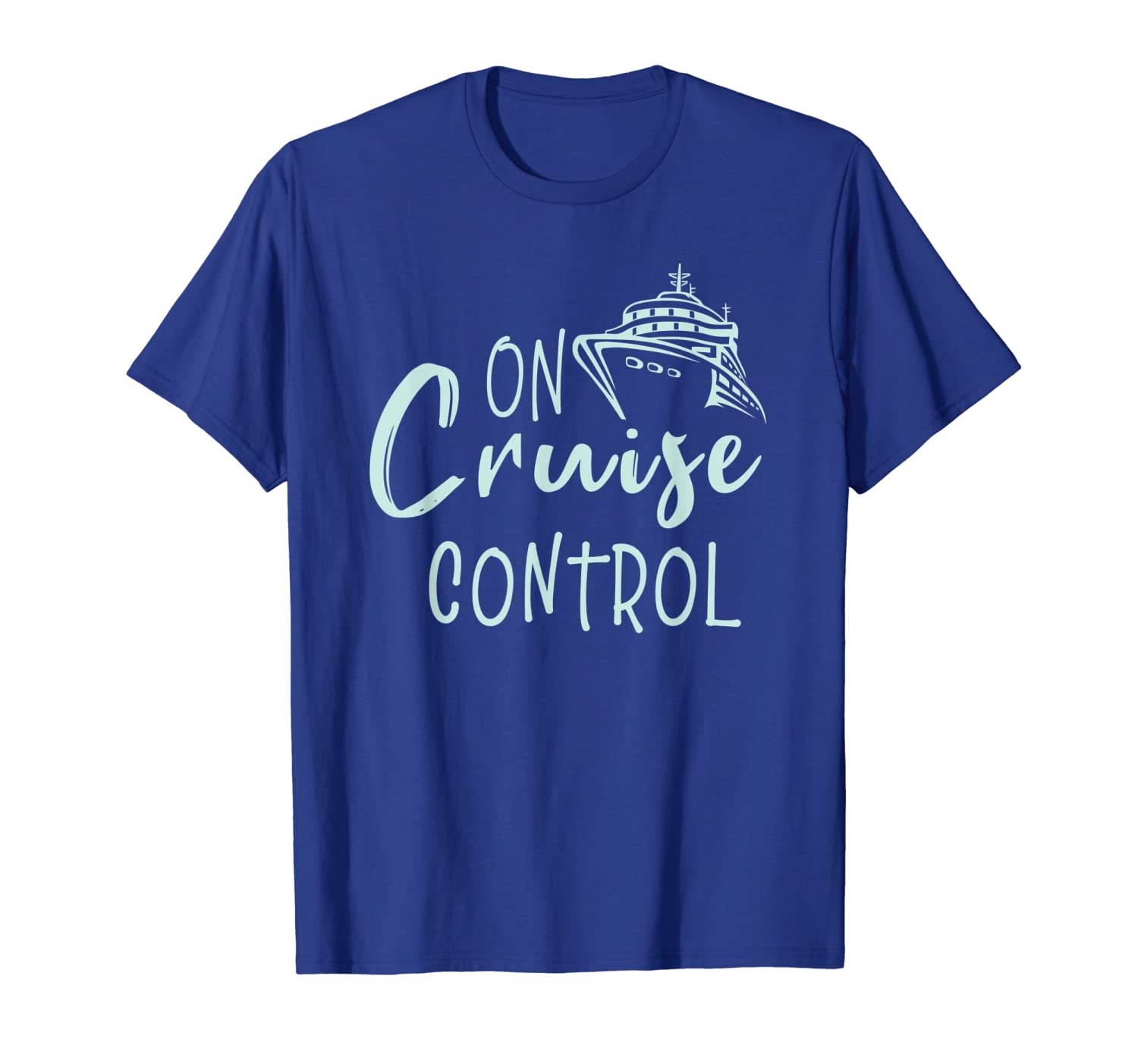 

on cruise control t shirt in cruise summer vacation beach, White;black