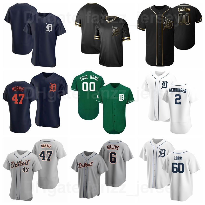 

Baseball 5 Hank Greenberg Jersey 60 Ty Cobb 6 Al Kaline 2 Charlie Gehringer 47 Jack Morris 3 Alan Trammell Flexbase Cool Base Pullover Cooperstown All Stitched, Men flexbase