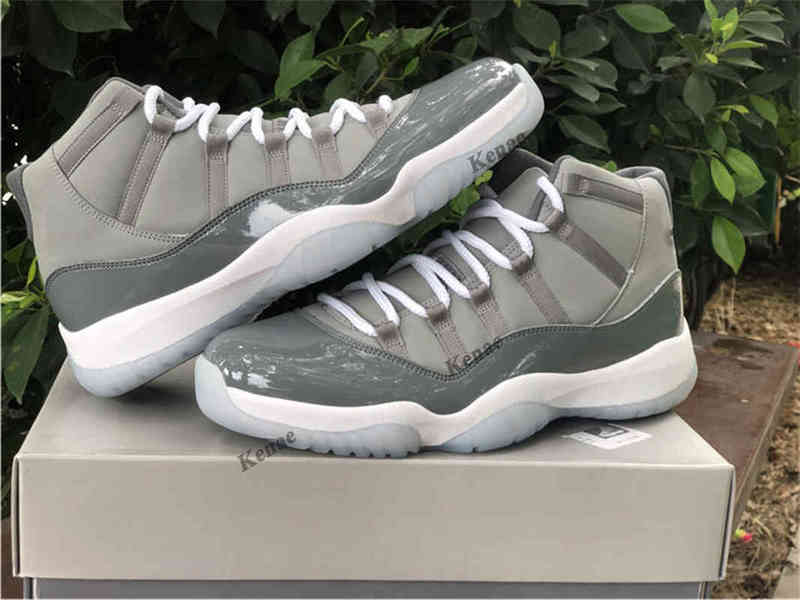 

Retro TOP Authentic 11 Jumpman 11s Cool Grey Men Basketball Shoes Concord 45 Bred 25th Anniversary Space Jam Midnight Navy Gamma Blue