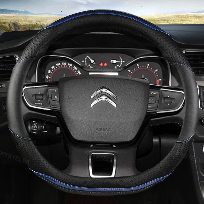 

Steering Wheel Covers Car Cover For C3 II III 2009 - 2022 AIRCROSS Berlingo 3 C4 Picasso 2 D Type