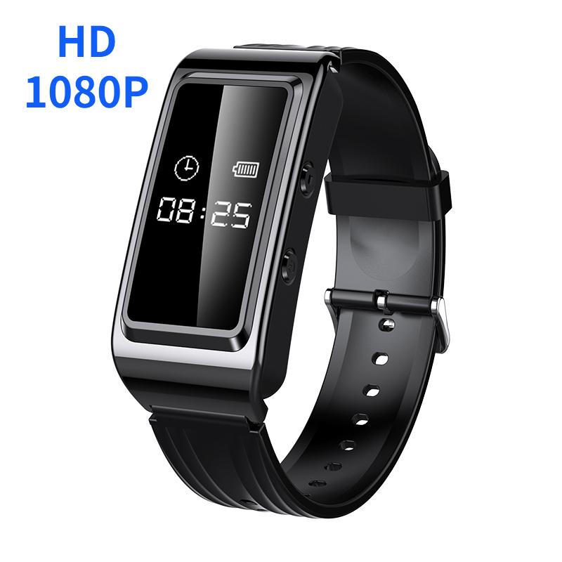 

Mini Digital Camera 1080P Smart Watch HD Video Recording Micro Cam Sports Voice Recorder Business Wristband 128G/256GB Cameras