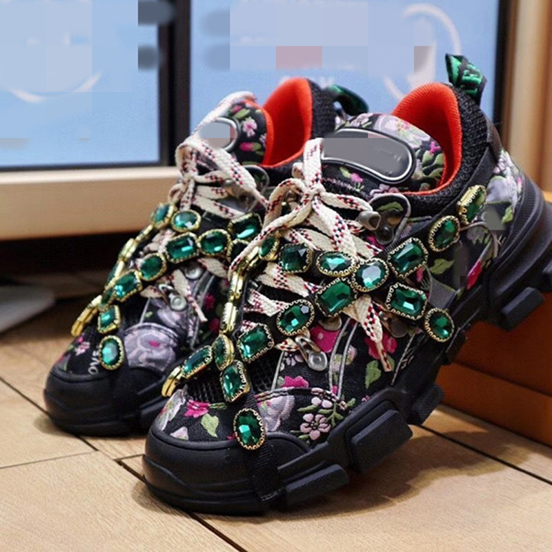 

Flashtrek Shoes with Removable Crystals Mens Sneaker Fashion Womens Shoes Casual Sneakers Size 35-45 kJKHHH0001