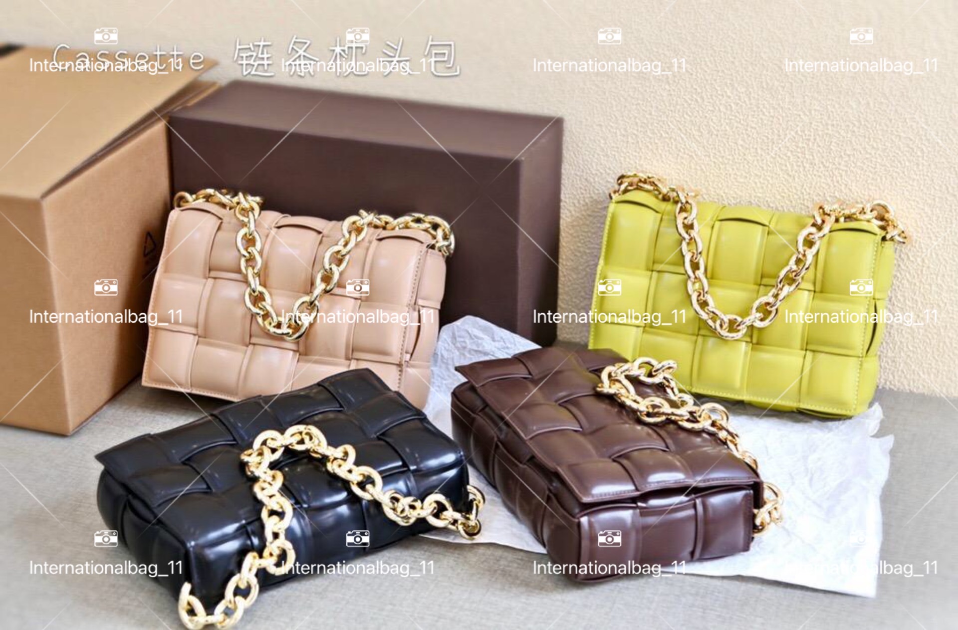 

Fashion Woven pillow bag casual luxury woman HANDBAG senior Evening padded cassette messenger bags wallet shoulder, Customize