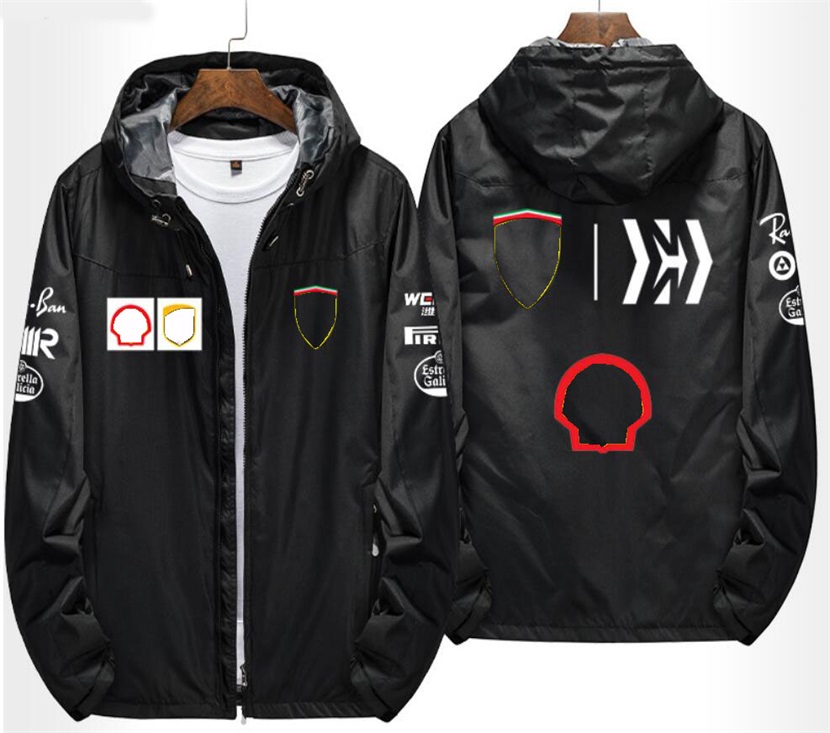 

F1 Fashion Trend Team Racing Jacket Long Sleeve Windproof