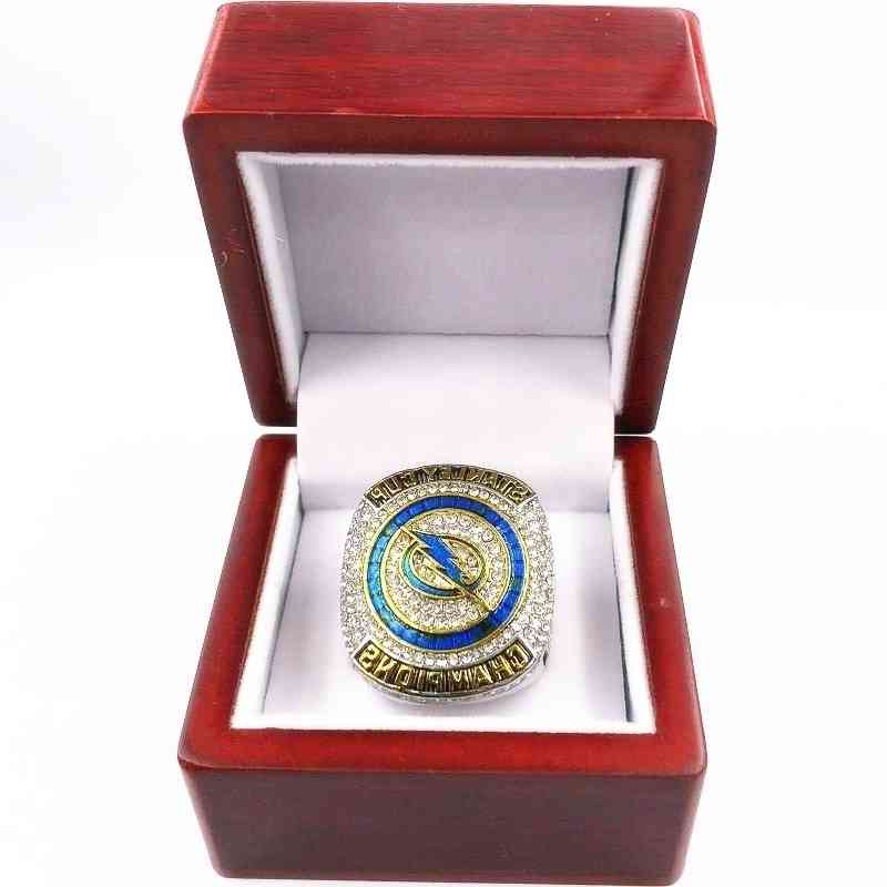 

2020 Tampa Bay Lightning championship NHL Hockey Stanley Cup fan ring, Silver