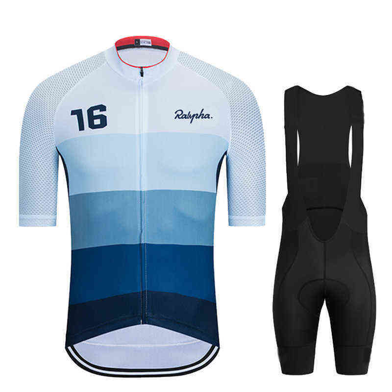 

Cycling Jersey Sets 2022 Ralvpha Cycling Clothing Jersey Sets Road Bike Short Clothes Summer Bicycle Tops Triathlon Skinsuit Cycle Shirt 220120, 16