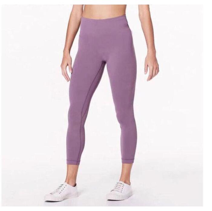 

Podsycal Solid Color Women yoga pants High Waist Sports Gym Wear Leggings Elastic Fitness Lady Overall Full Tights Workout Size XS-XL(007