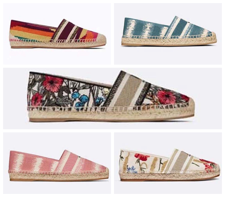 

Luxury Brand Sneakers Shoes Designer Sneaker Floral Brocade Genuine Leather Women Shoe by home011 16, Box