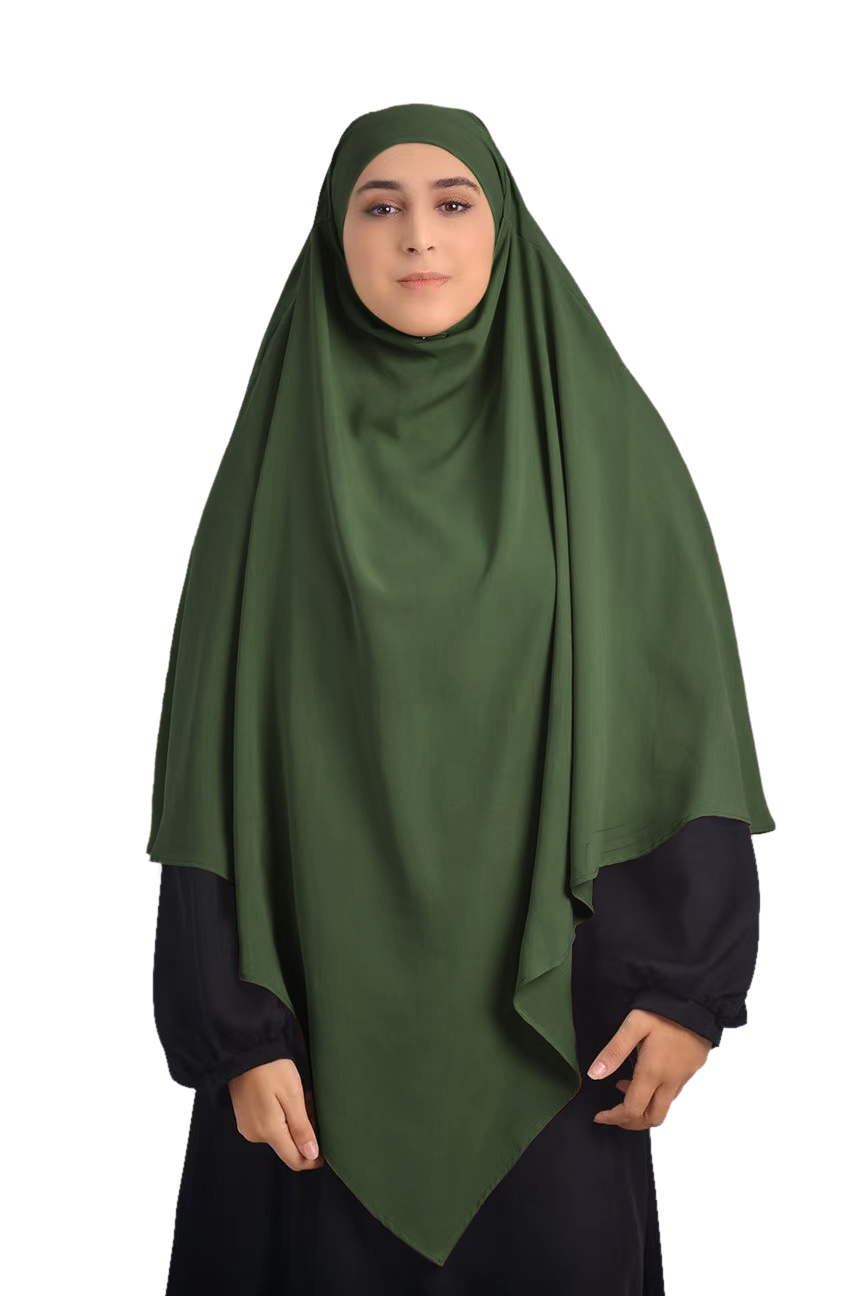 

Eid Muslim Women Hooded Hijab Prayer Garment Jilbab Abaya Full Cover Ramadan Long Khimar Gown Abayas Islamic Clothes Niqab Dubai