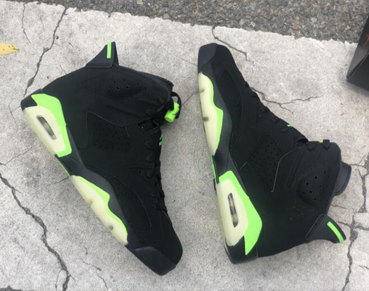 

basketball men athletic shoes 6j electric green CT8529-003, Black