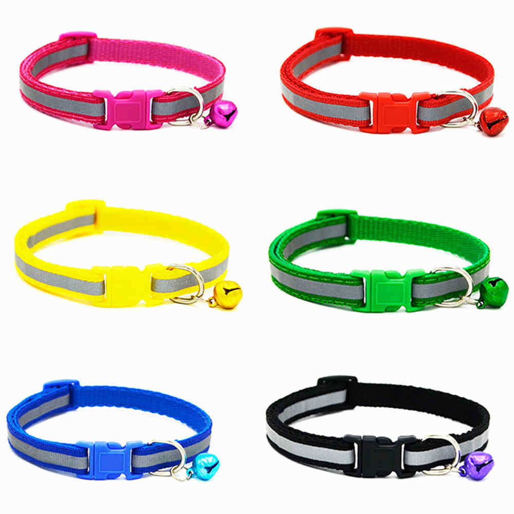 

Cat Collar With Bell Puppy s For s Chihuahua Small Dogs Reflective s Leash Leads Pet Supplies