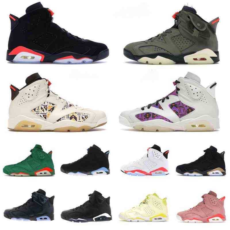 

6 6s Jumpman basketball shoes Sail Brown Black Infrared 23 White Sport Blue UNC Hare Washed Denim mens trainers outdoors sports sneakers Nak