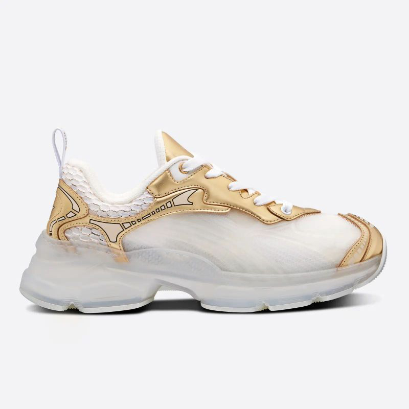 

2022SS Woman Rubber Transparent Sole Casual Shoe Ladies Conference Catwalk Models Vibe Sneakers High Order Classic Leather Running Shoes Vibe Sneaker 35-40, Box