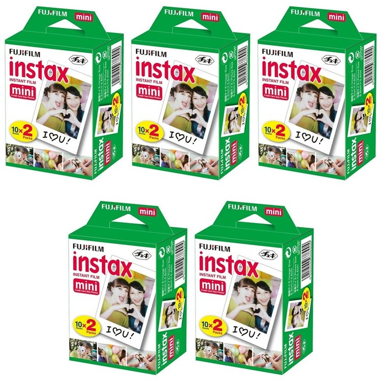 

20 Sheet box fujifilm instax mini 8 film 20 sheets for camera Instax mini 7s 25 50s 90 Photo Paper White Edge 3 inch
