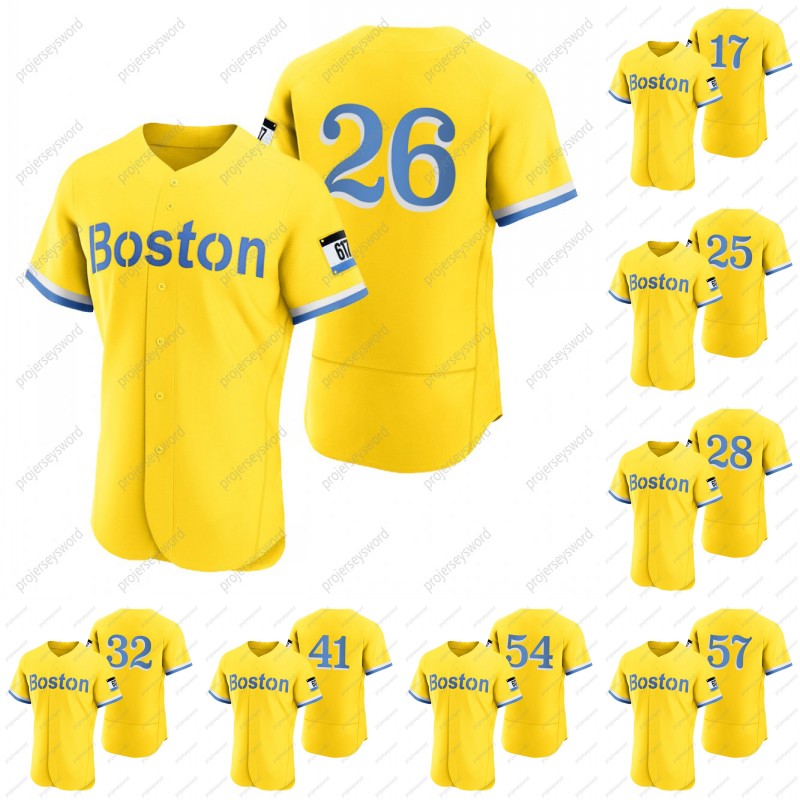 

Boston 2021 City Connect Wade Boggs Jersey Kevin Plawecki J.D. Martinez Matt Barnes Chris Sale Martin Perez Eduardo Rodriguez Rafael Devers, Blue;black