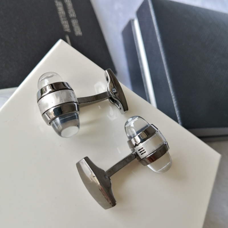 

Luxury Designer Cufflinks with box Good Sale Crystal Cuff Links French Cufflink for men High quality party gifts
