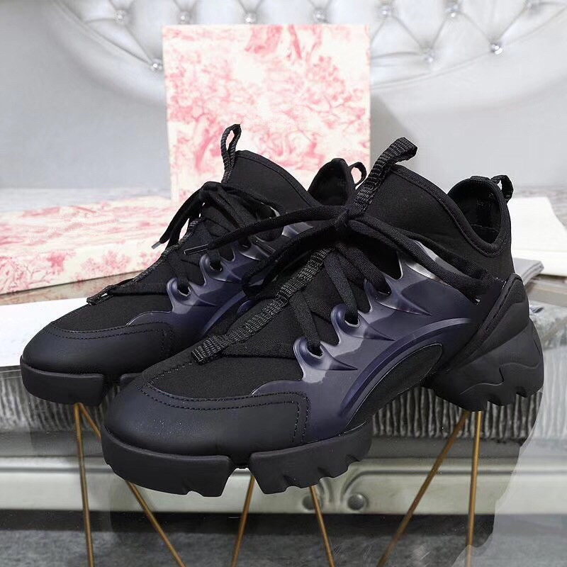 

Dio 2021 Designer Shoes Black White blue Lace up Sneaker Men women Personalized Fashion Trim With Lightweight Outdoor Trainers, Choose the color