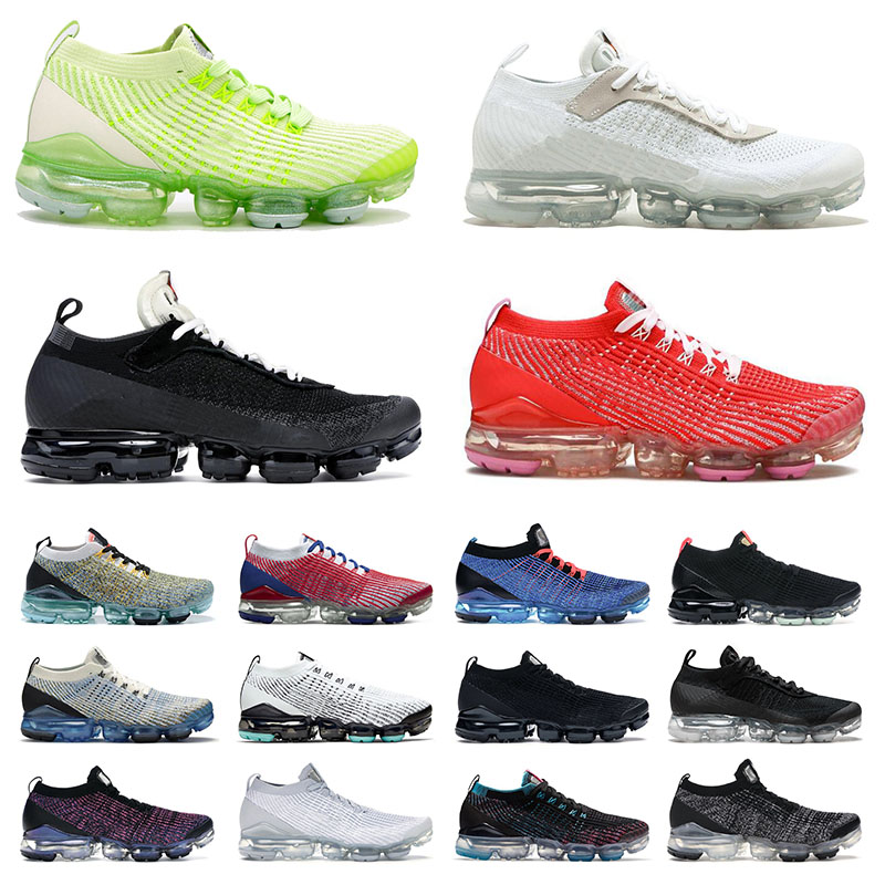 

2021 Vapourmax TN PLUS 3 Running Shoes Mens Womens Sports Sneakers Triple Black Green Pink Red air vapor airmax max White OFF Men Wo