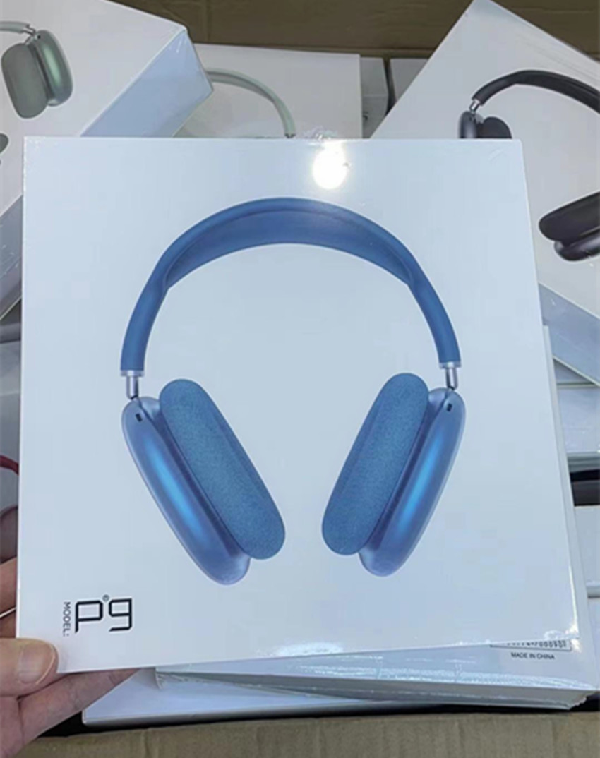 

P9 Pro max Generation 3 earphone Metal Hinge Wireless Charging Bluetooth Headphones Gps Rename Earbuds 2nd Generation
