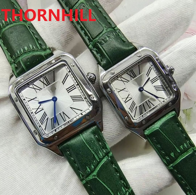 

Rose Gold men Gentalmen luxury watches women fashion wristwatch leather brown red pink square dial Female Relogio Montre male clock, As pic