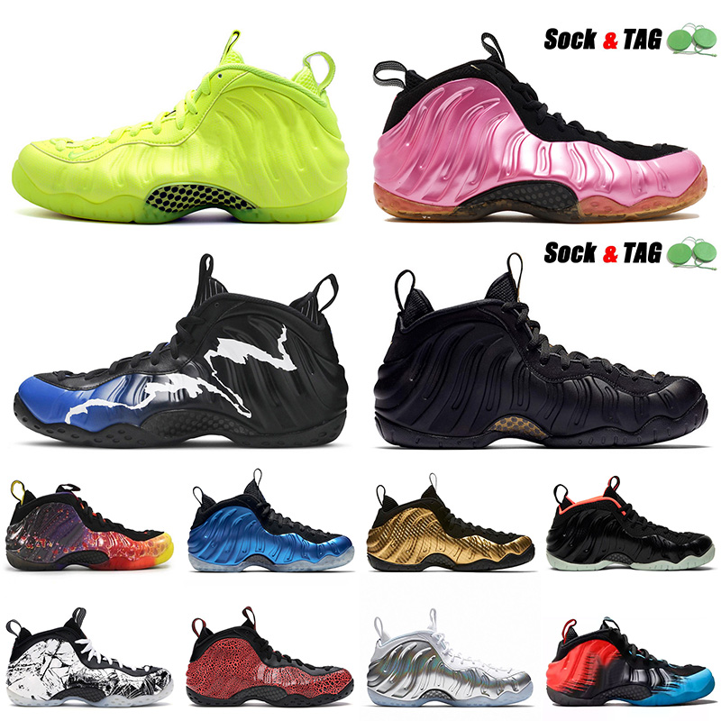 

2022 Basketball Shoes Pro Foam Penny Hardaway Mens Women Volt Pearlized Pink Black Aurora Metallic Gold Vandalized Outdoor Trainers Sneakers SIZE 13, B13 white