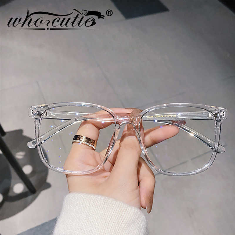 

Designer Ray Sunglasses Blue Light Blocking Transparent Clear Glasses Frame Women Men 2021 Optical Lens Fashion Square Rectangle Eyeglass Female S427, White;black