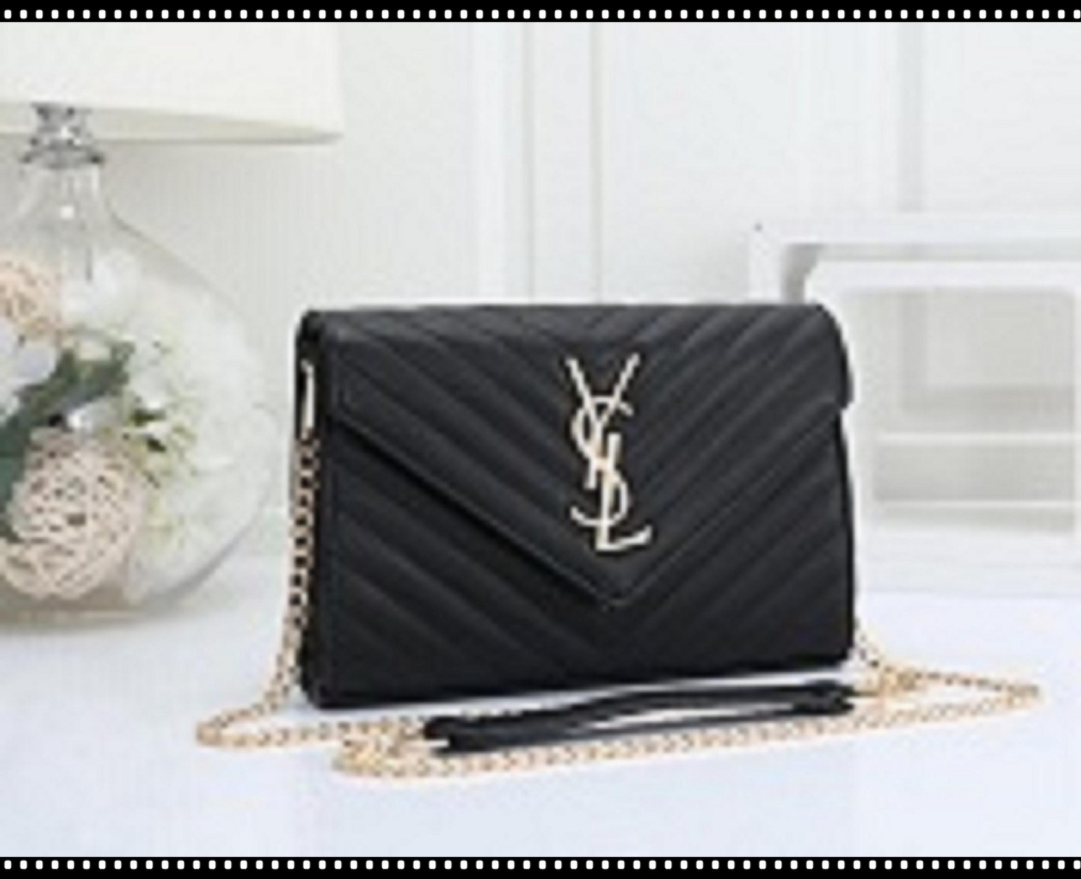 

2021 Fashion Women Shoulder Purse Handbags Luxurys Designer Messenger Bags Wallet Tote Bag YSL LV LOUIS BAG VITTON 8866, Golden;silver
