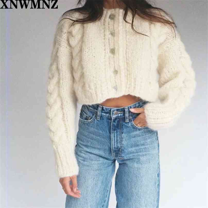 

Women Warm Long Sleeve Autumn Winter Sweater and Cardigans Knitted Tops Hollow Out sweet Cardigan Loose 210520, Green