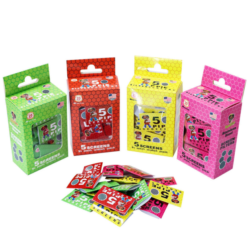 

Stainless Screen filters Smoking Pipe Accessories coils Metal Filter mesh Diameter 20mm For Glass Dry Herb Bowl Holder Tobacco Pipes Tools 200pcs/set