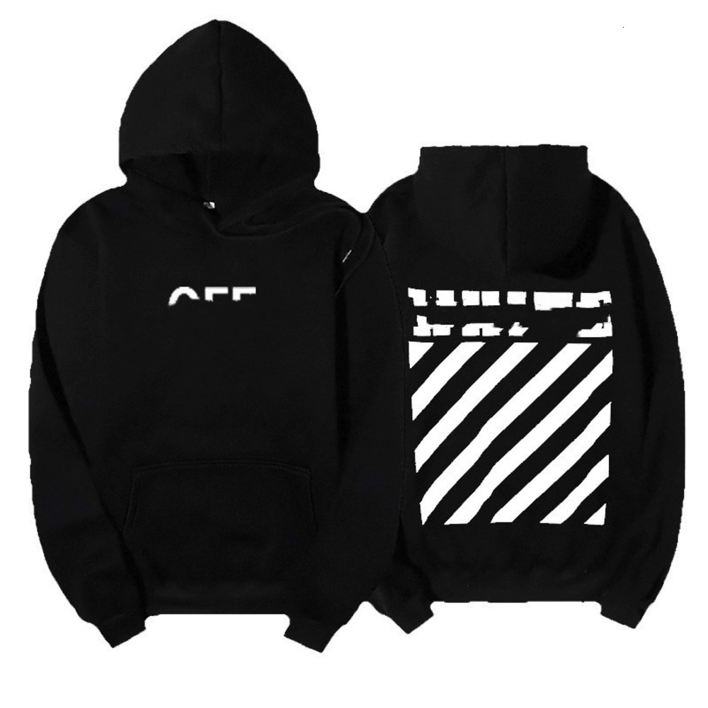 

2021 Off designer brand women mens hoodie sweashirts autumn Shorts fleece long sleeve hoodies printed casual sweater white handbag package, Black