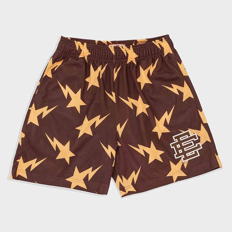 

Manufacture Oem High Quality Unisex Mens Designer Above Knee Sublimation Custom Eric Emmanuel Mesh Ee Emanuel Shorts