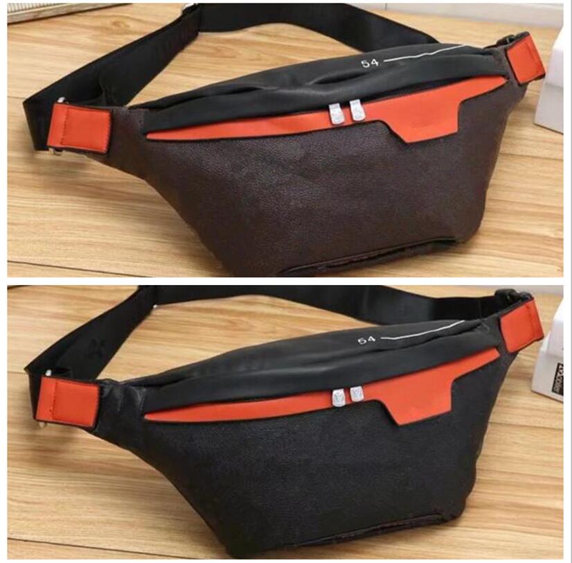 

Top Quality Unisex Men Women Leather Sport Runner Fanny Pack Belly Waist Bag Bum Fitness Running Belt Jogging Pouch Back Grid Bags 287