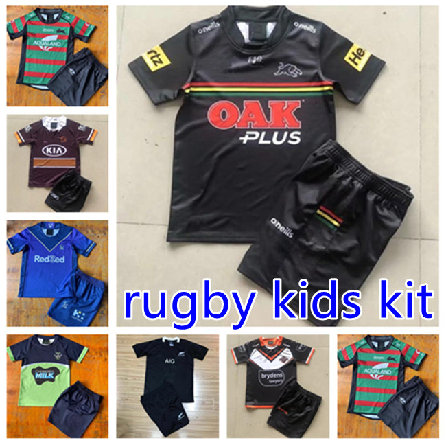 

Thailand 2021 WESTS TIGERS Rugby Jerseys Kids kit  21 Brisbane Broncos Penrith Panthers CANBERRA Assaulter child nrl league jersey, White