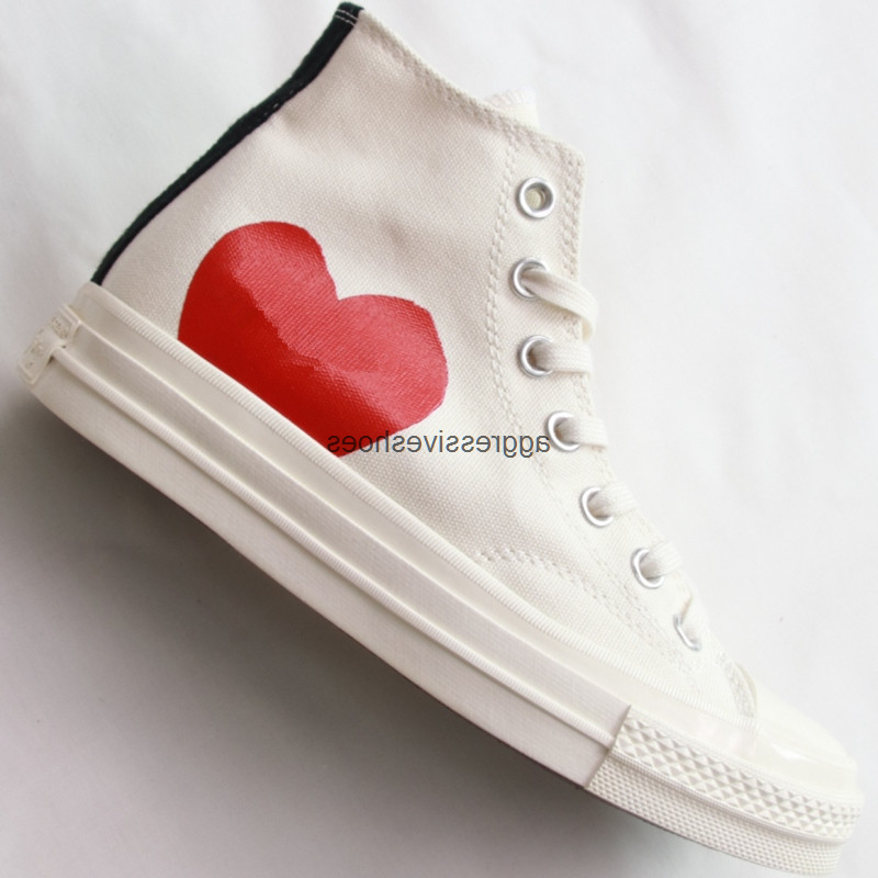 

Athletic Fashion Campus Joker Canvas Shoes Jointly Name CDG Play Big Eyes Casual Training Skateboard Sneakers