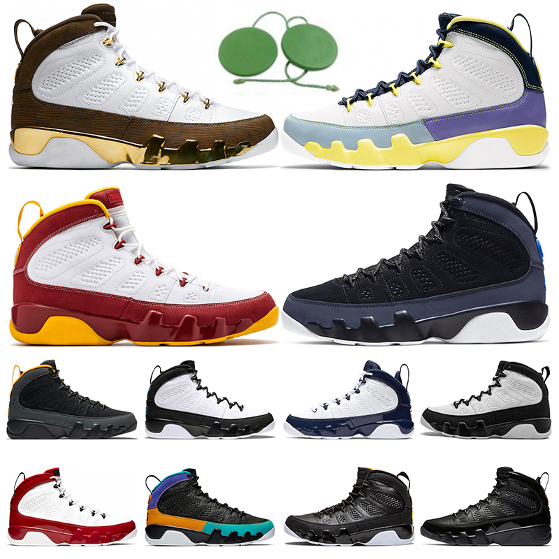 

2021 basketball shoes 9 9s men trainers sports sneakers og change the world bred charcoal citrus crawfish dream it gym red melo racer blue u