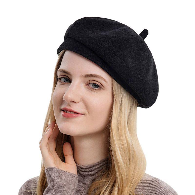 

Berets Women Classic Retro Beret Hat Fashion Accessories For Daily Wear Winter Autumn French Style Casual Use