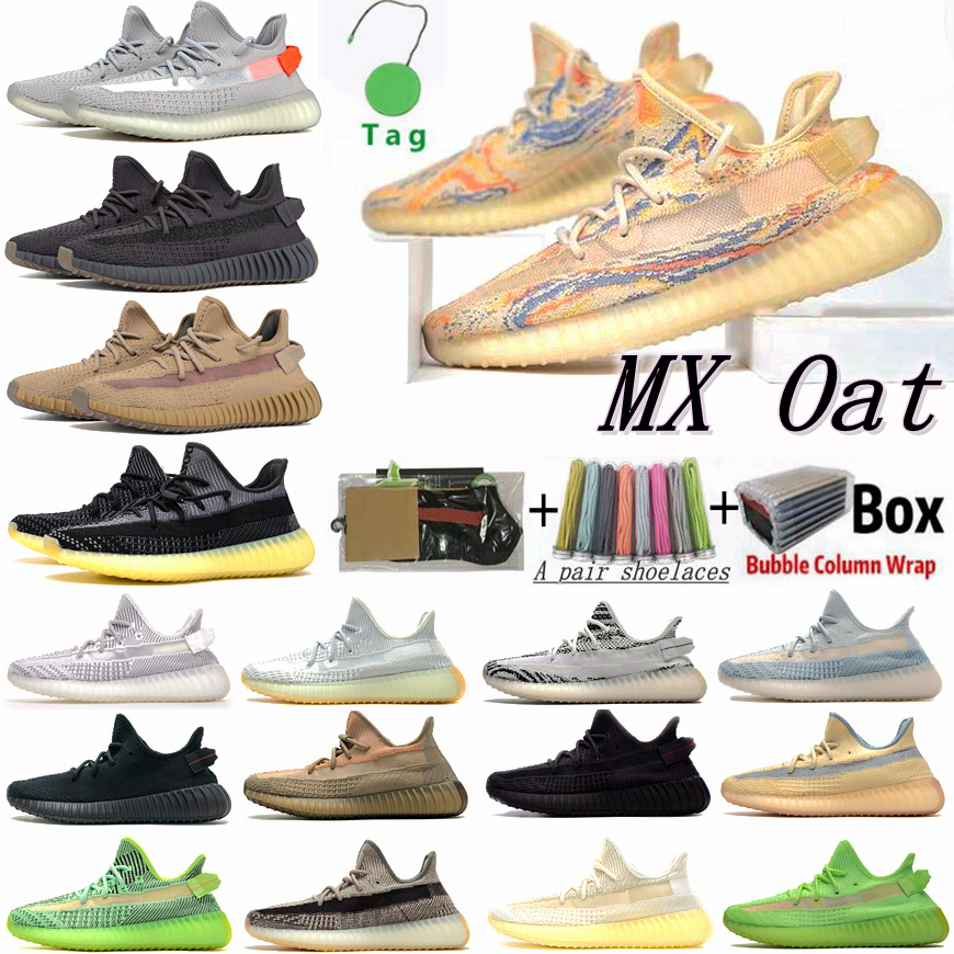 Adidas Yeezy 350 v2 Kanye West Boost men women running shoes MX Oat Mono Ice Clay Mist Ash Pearl Carbon Zebra Static Reflective Bred Blue Tint Cloud