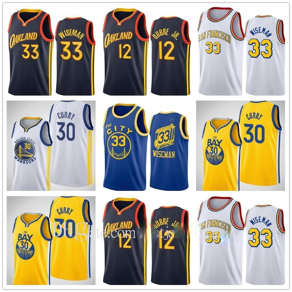 

Basketball Jerseys Men Women Kids Youth Kelly 12 Oubre Jr. James 33 Wiseman Stephen 30 Curry Jersey Basketball City Navy Black Yellow Blue White, Black;red
