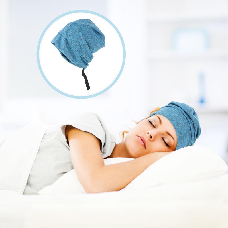 

Shower Caps 1Pc Non-skid Chemo Hat Practical Loose Hair Female Night Care Bonnet