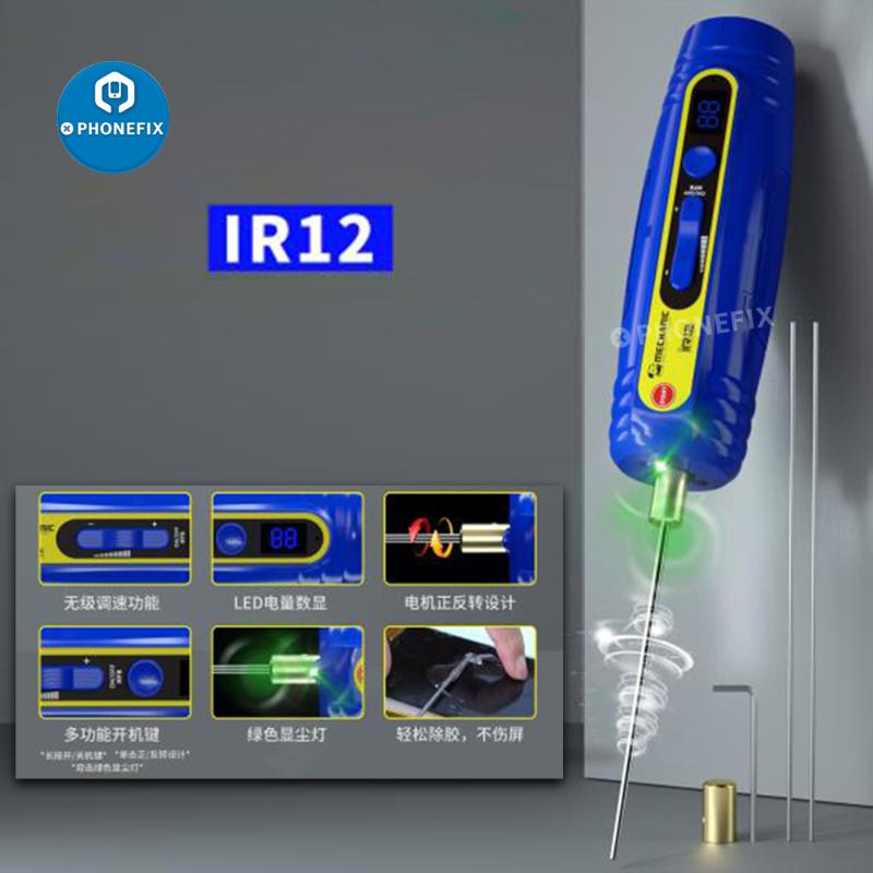 

Power Tool Sets Mechanic IR12 OCA Glue Cleaning Removal Electric Drill Dremel Grinder Engraver Pen Mini Grinding Cutting Machine