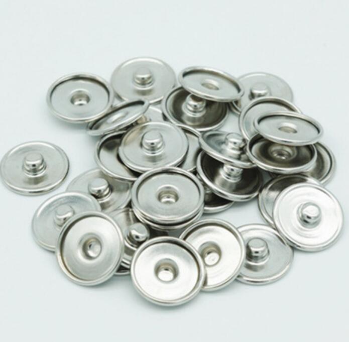 

Noosa Jewelry Snap Button Base Min Order 200pcs/lot 18mm Noosa Ginger Snap Base Interchangeable Accessories wjl2917