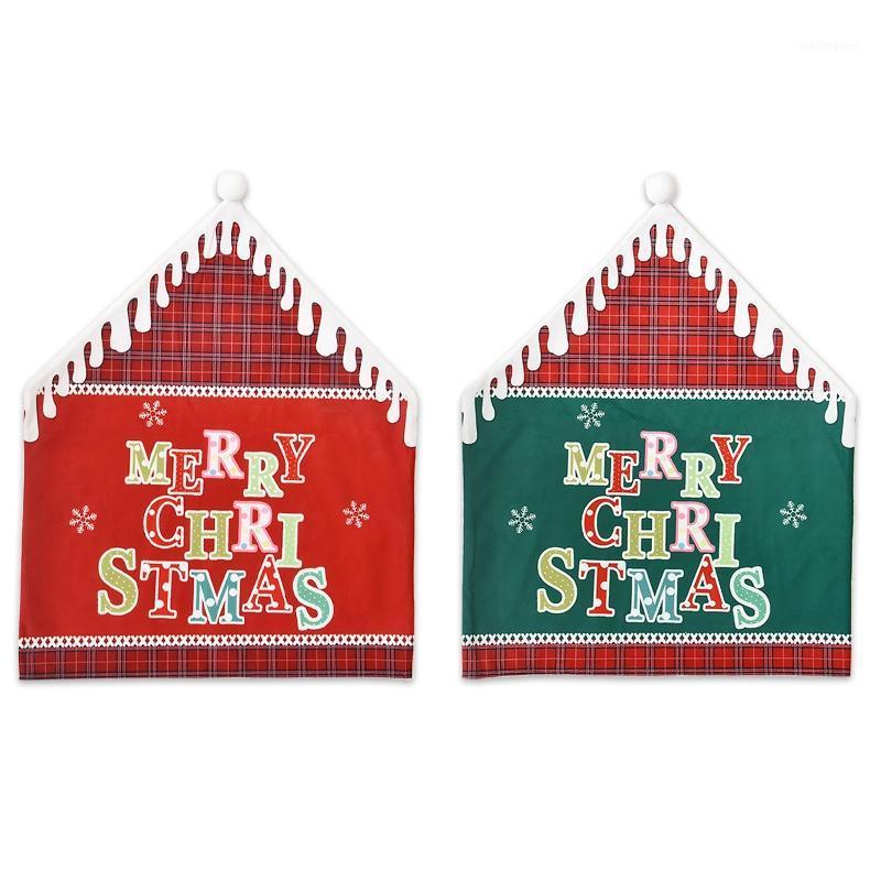 

Pcs Merry Christmas Chair Cover For Restaurant Home Festival Decor Covers