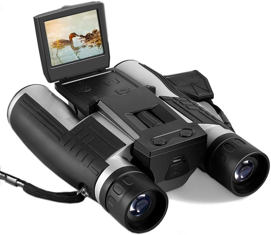 

Digital Cameras 2" LCD Binoculars With Camera For Adults, 12x32 5MP Video Po Recoder Bird Watching Hunting Concerts Sports Games