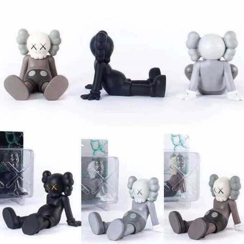 KAWS Holiday Taipei Vinyl Doll Action Figures toys 23CM Sitting position Original Fake Packaging with color box Latest Desktop Decoration-image-676962892
