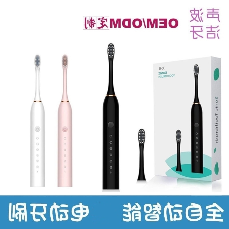 

six gear lovers Electric sonic travel suit vibration soft bristle electric toothbrush