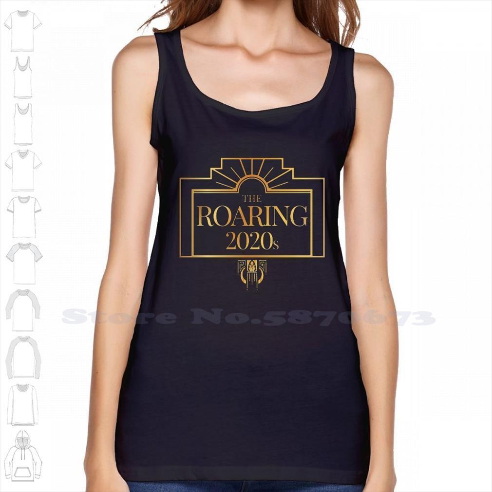 

the roaring 20s design custom tank sleeveless vest for men pun, White;black